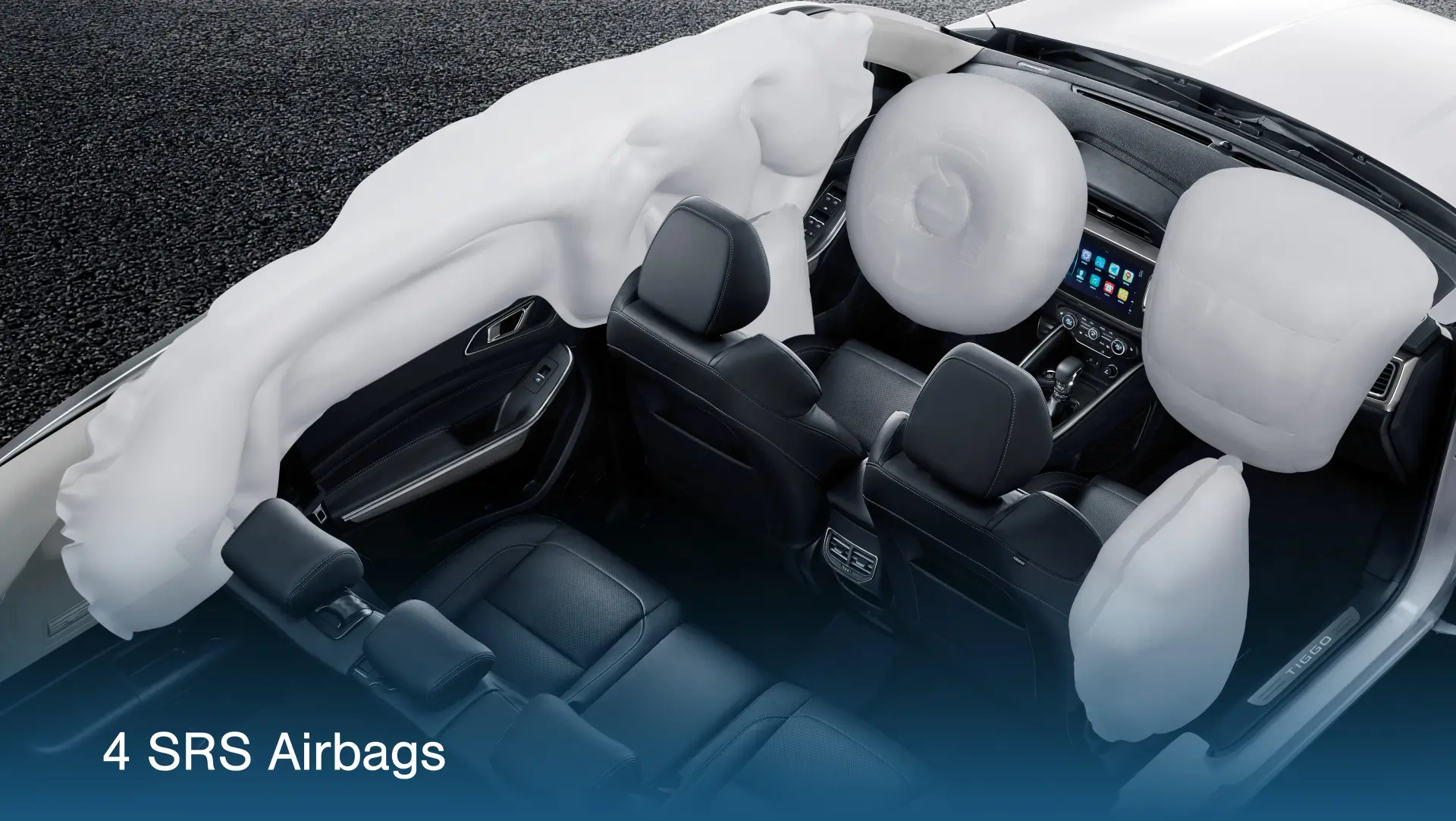 4 SRS Airbags