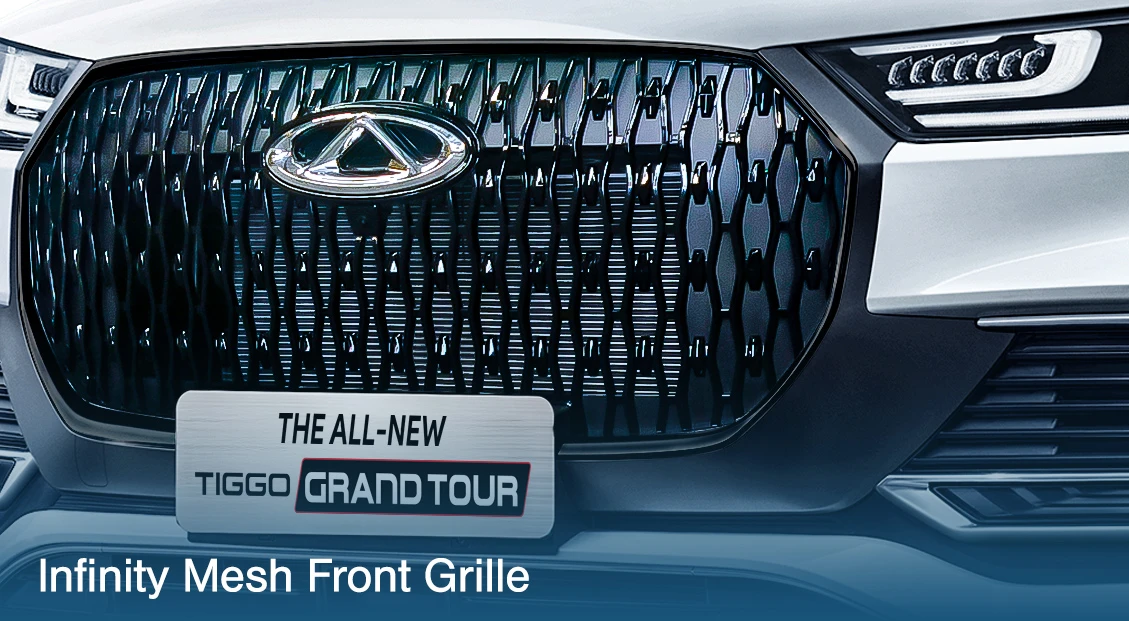 Sporty Mesh Front Grille