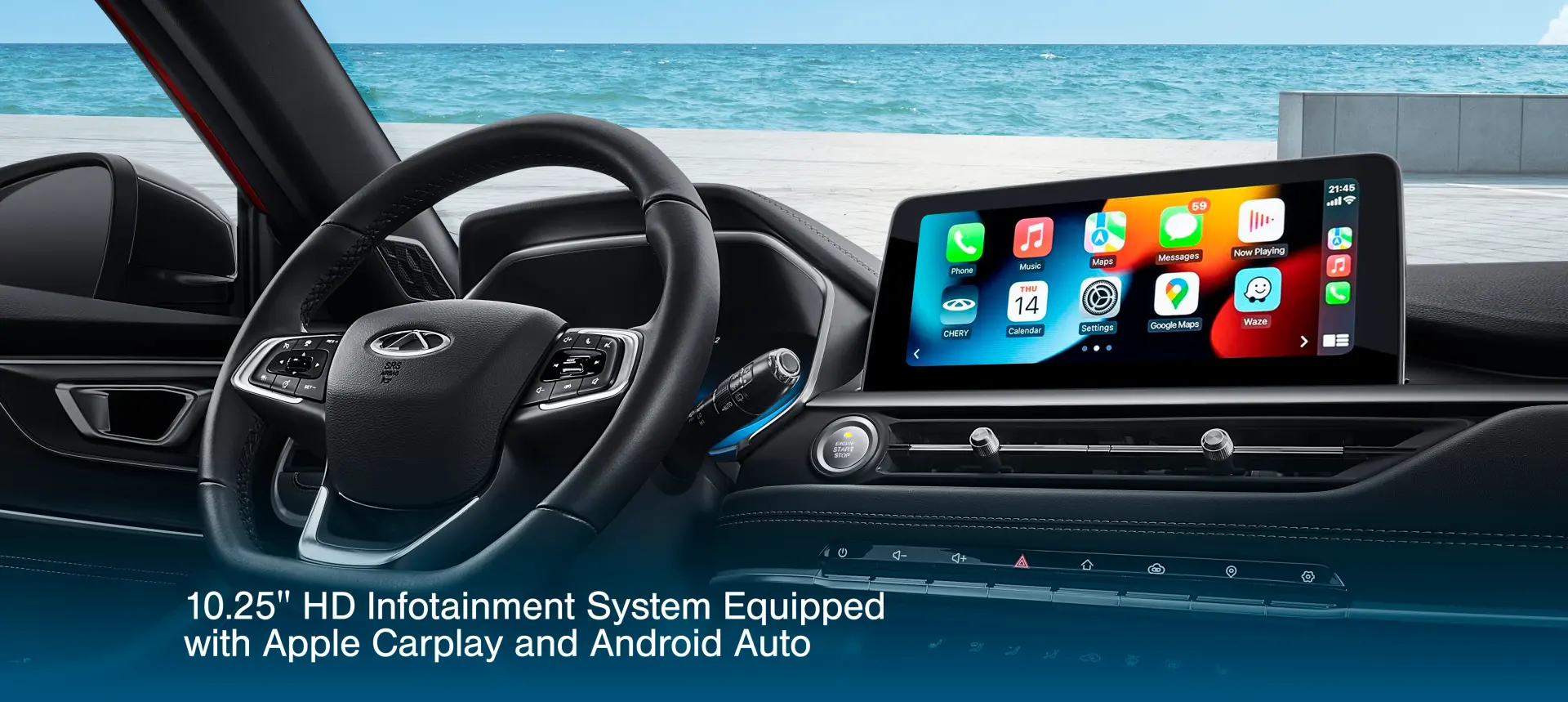 10.25-inch HD Infotainment System