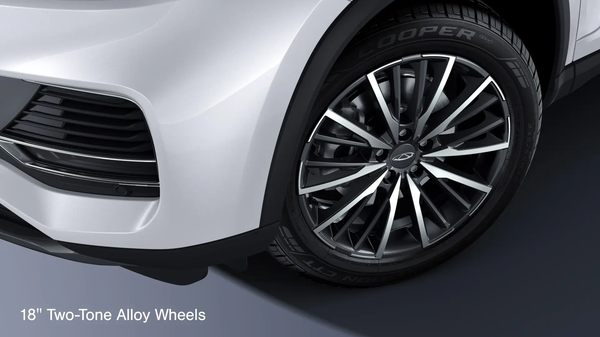 18-inch Two-Tone Alloy Wheels