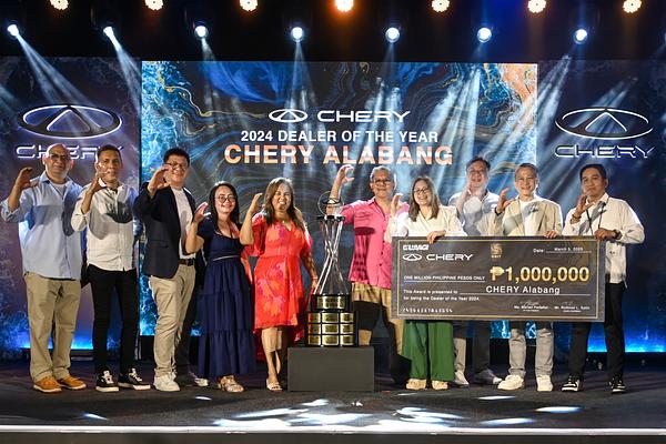 Chery Alabang Bags 2024 Dealer of the Year Award  
